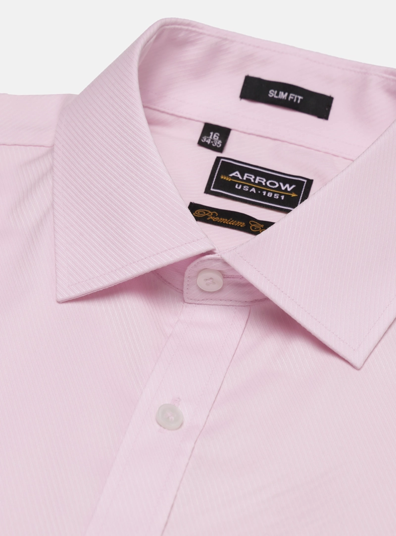 CAMISA FORMAL SPANDEX SLIM FIT ROSADO ARROW - 2