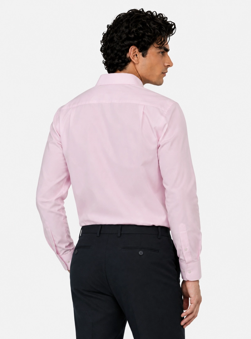 CAMISA FORMAL SPANDEX SLIM FIT ROSADO ARROW - 3