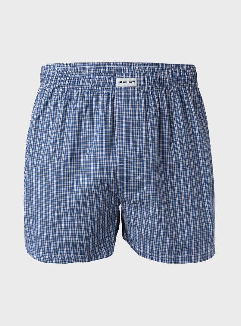 BOXER 2 UNIDADES CLASSIC MEDIO AZUL ARROW - 3