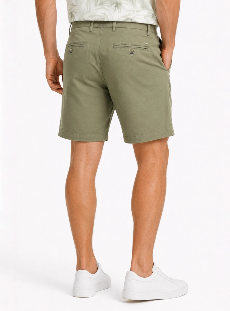 BERMUDA LISA SPANDEX REGULAR FIT VERDE ARROW - 2