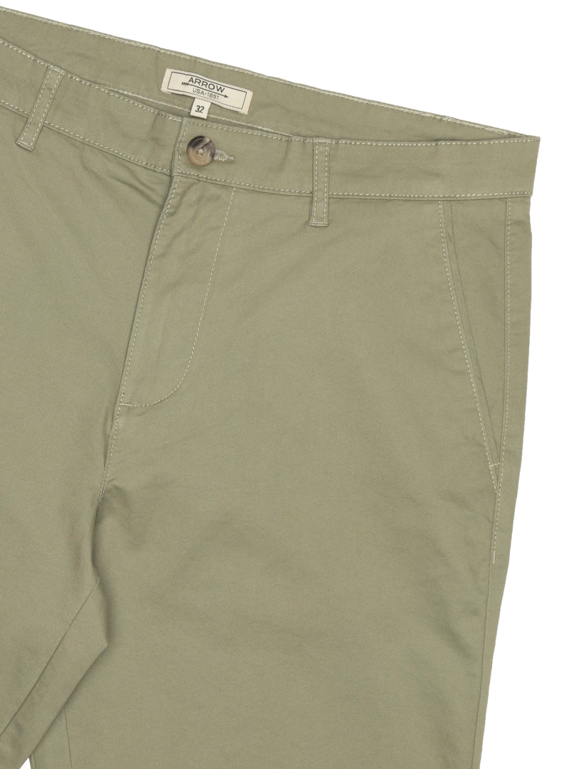 BERMUDA LISA SPANDEX REGULAR FIT VERDE ARROW - 5