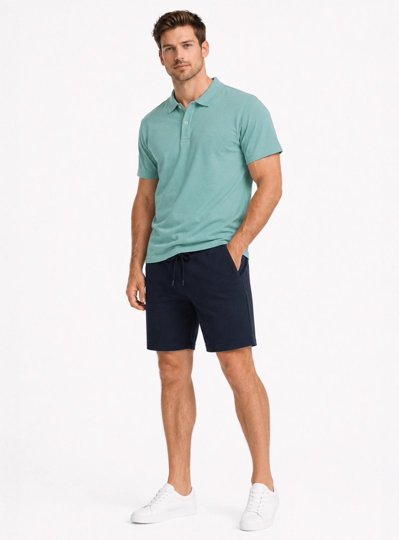 POLERA PIQUE REGULAR FIT VERDE CLARO ARROW - 4