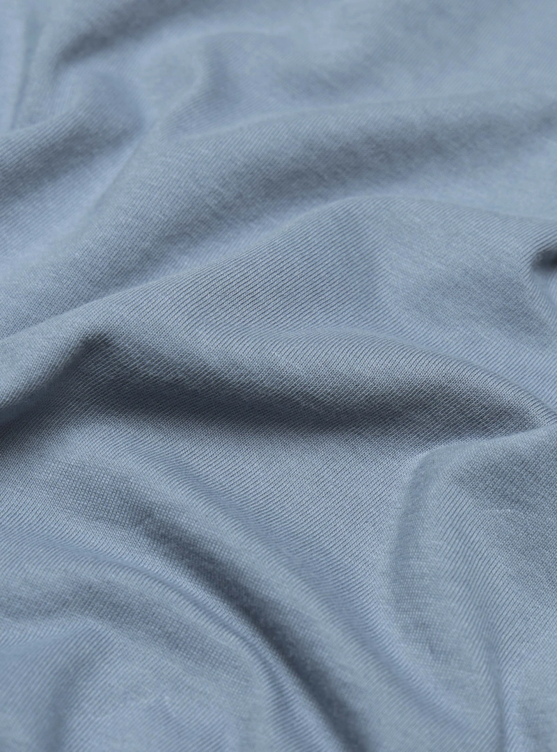 POLERA ALGODON LISA REGULAR FIT DENIM ARROW - 6