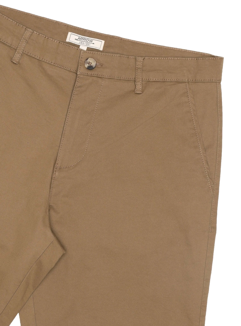 BERMUDA LISA SPANDEX REGULAR FIT CAFE  ARROW - 5