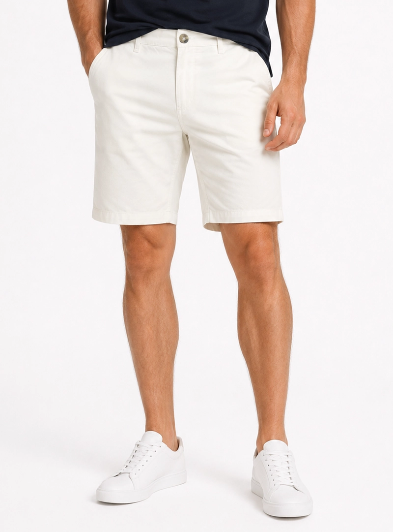 BERMUDA LISA SPANDEX REGULAR FIT CREMA ARROW - 1