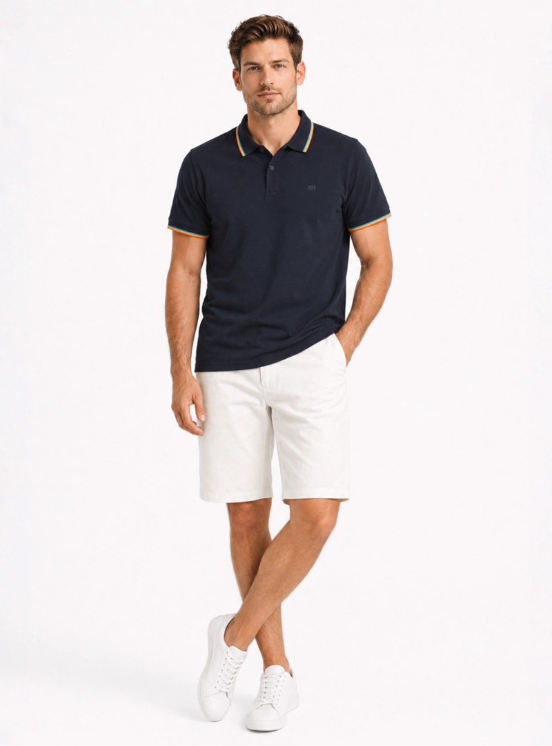 BERMUDA LISA SPANDEX REGULAR FIT CREMA ARROW - 4