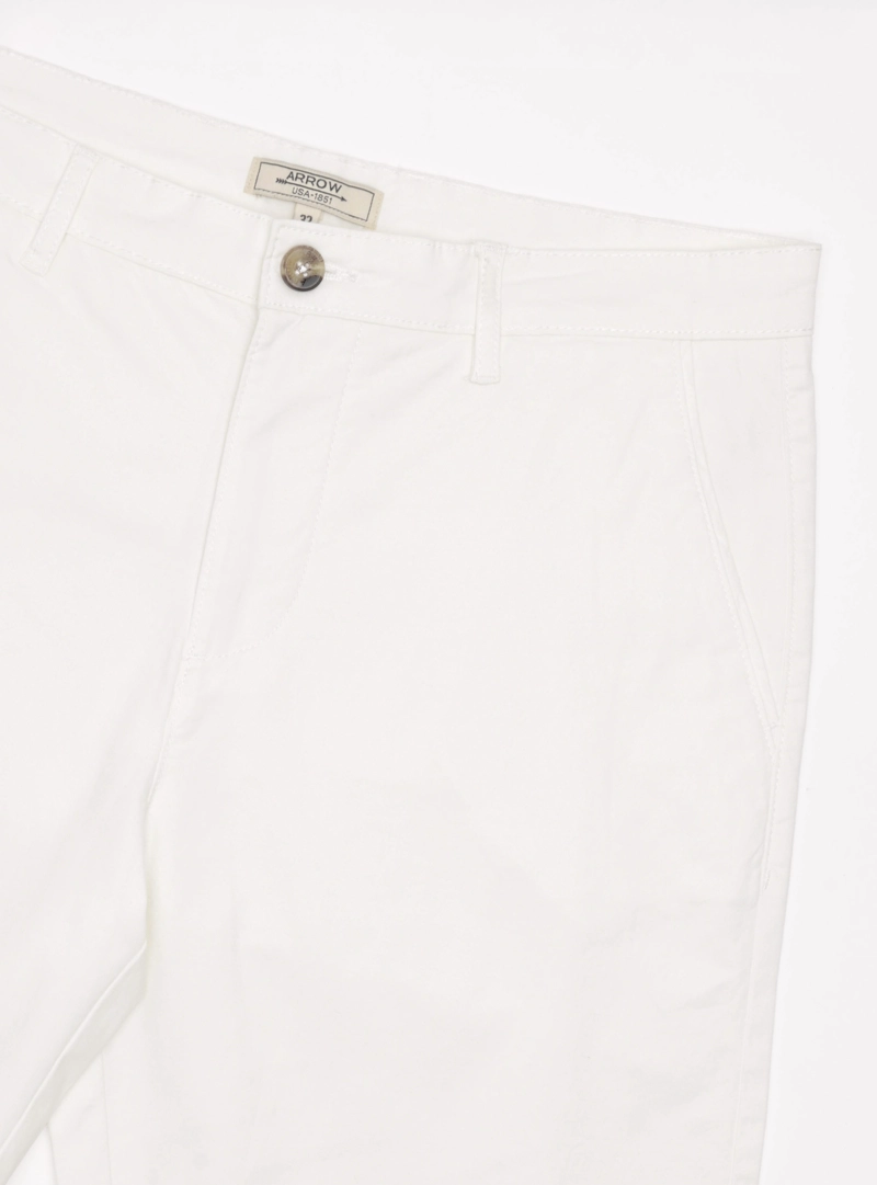 BERMUDA LISA SPANDEX REGULAR FIT CREMA ARROW - 5