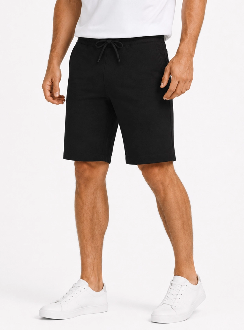BERMUDA SPANDEX REGULAR FIT NEGRO ARROW - 1