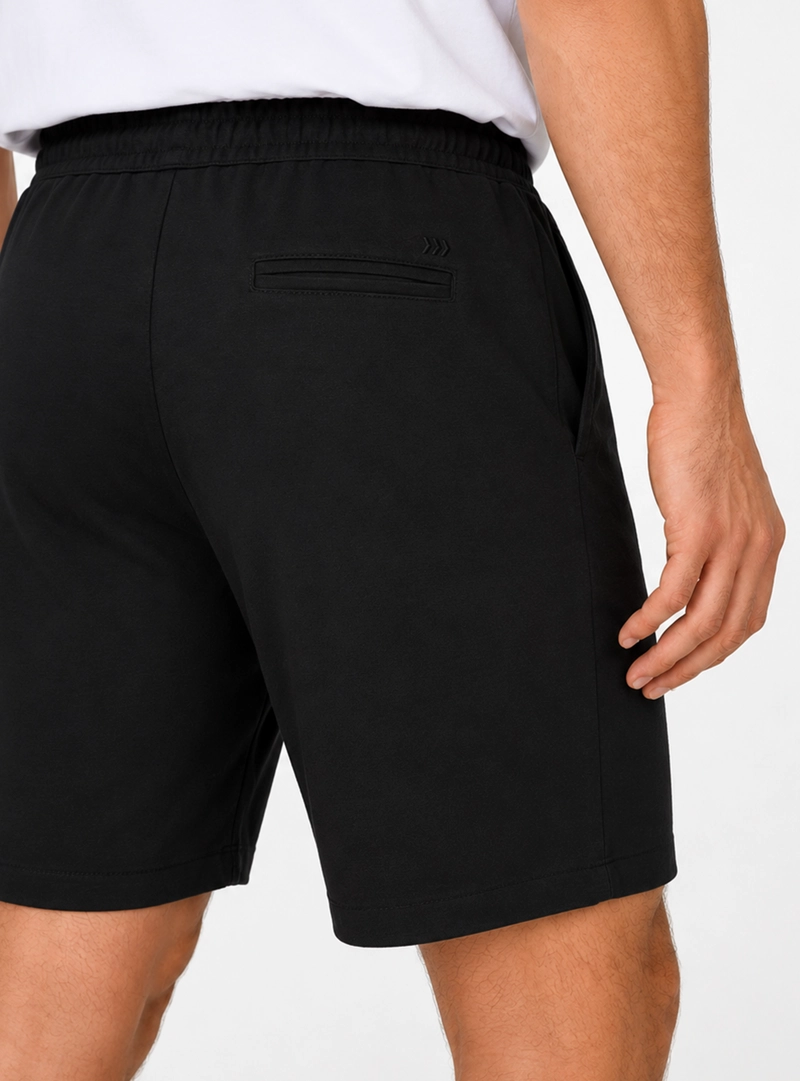 BERMUDA SPANDEX REGULAR FIT NEGRO ARROW - 3