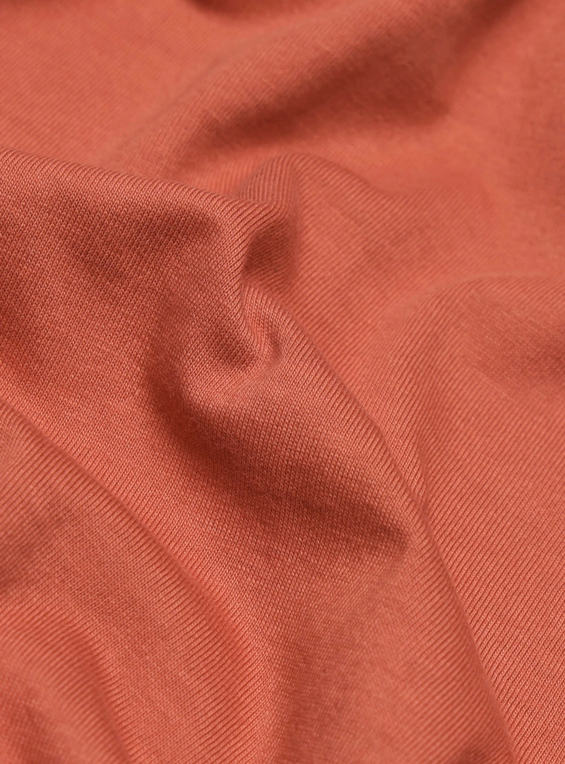 POLERA STONE WASH REGULAR FIT TERRACOTA ARROW - 6