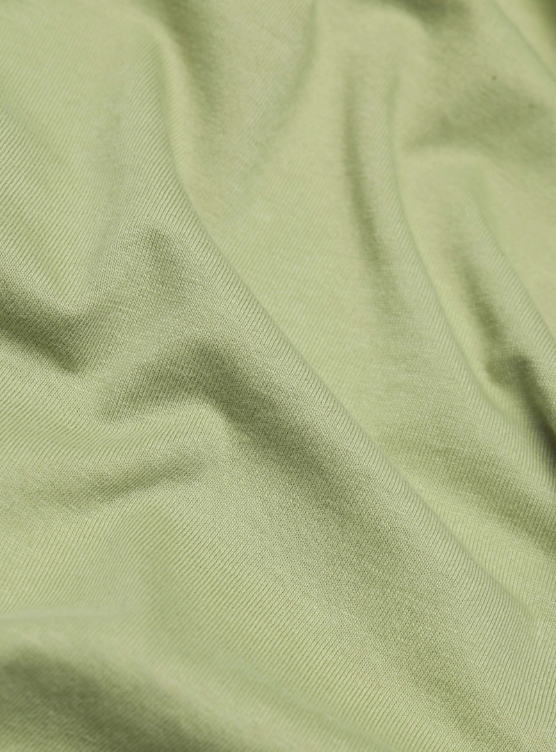 POLERA ALGODON LISA REGULAR FIT VERDE ARROW - 6