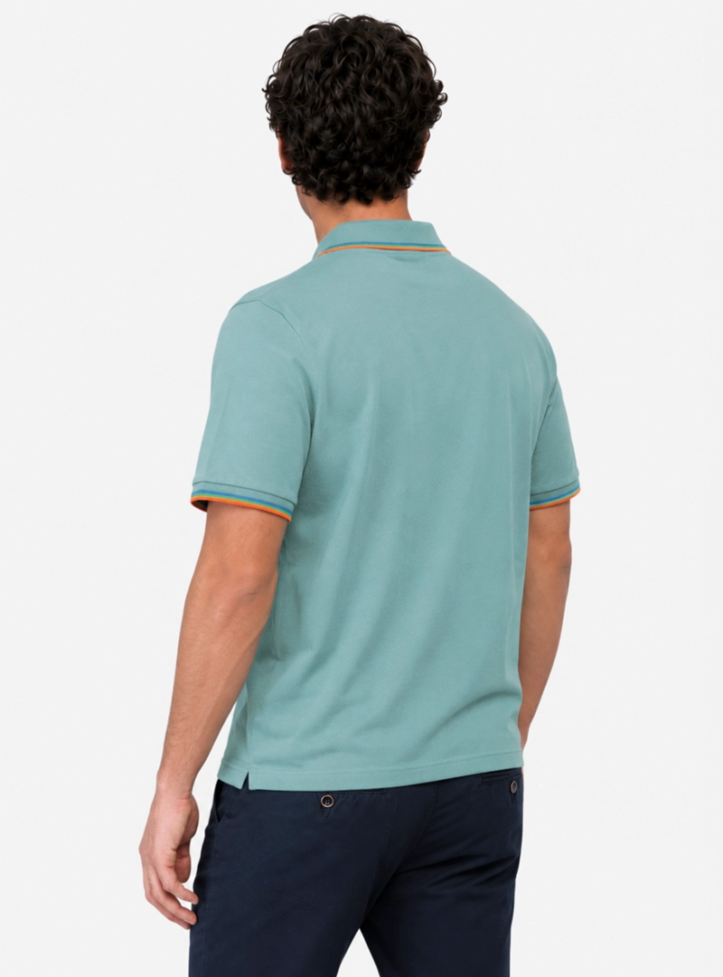 POLERA PIQUE REGULAR FIT VERDE CLARO ARROW - 2