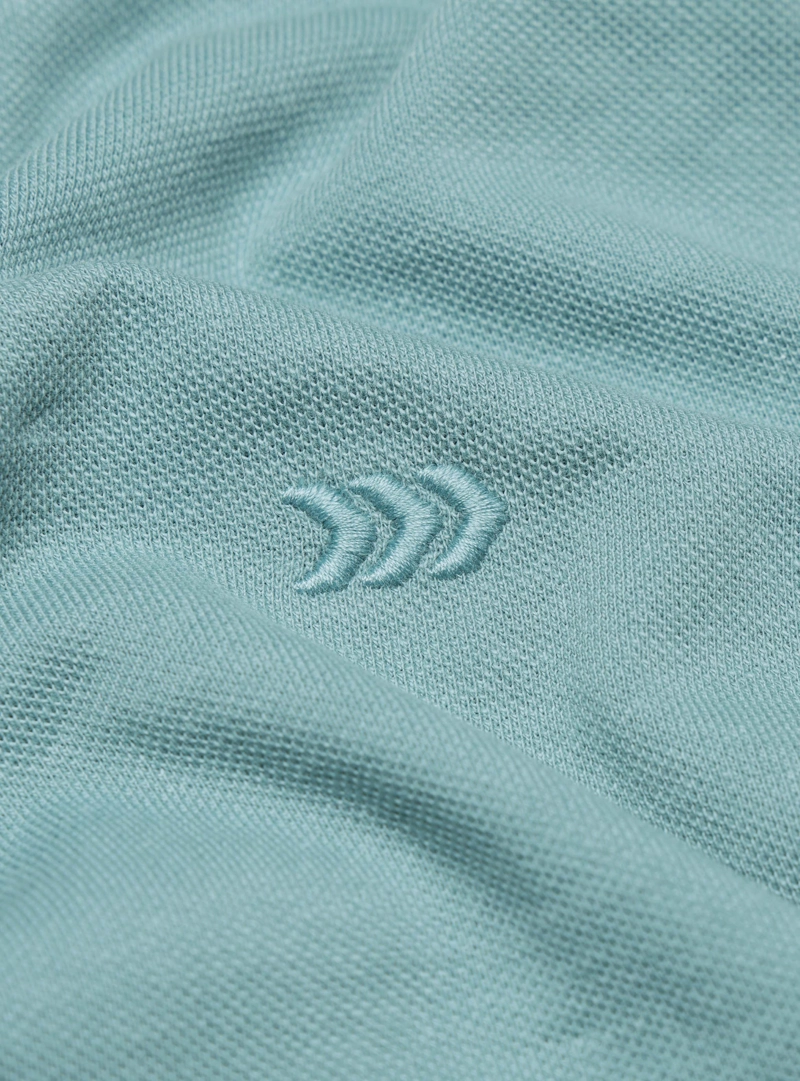 POLERA PIQUE REGULAR FIT VERDE CLARO ARROW - 6