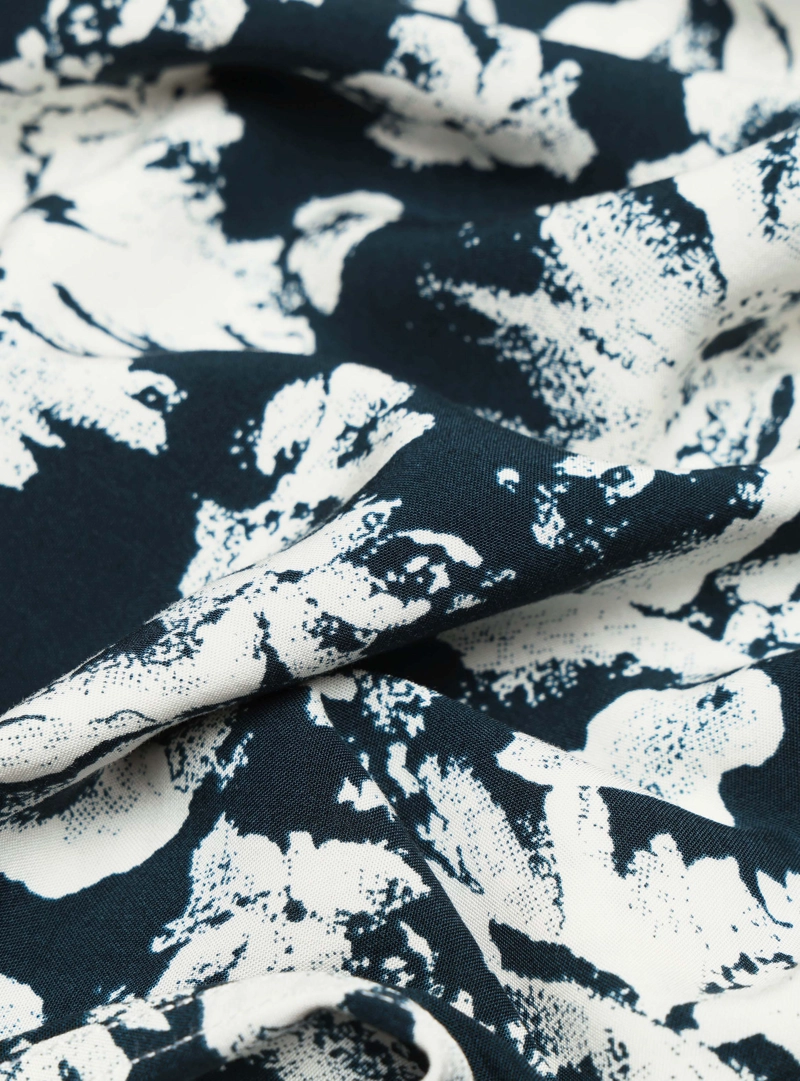 CAMISA ALGODON PRINT REGULAR FIT AZUL MARINO ARROW - 6