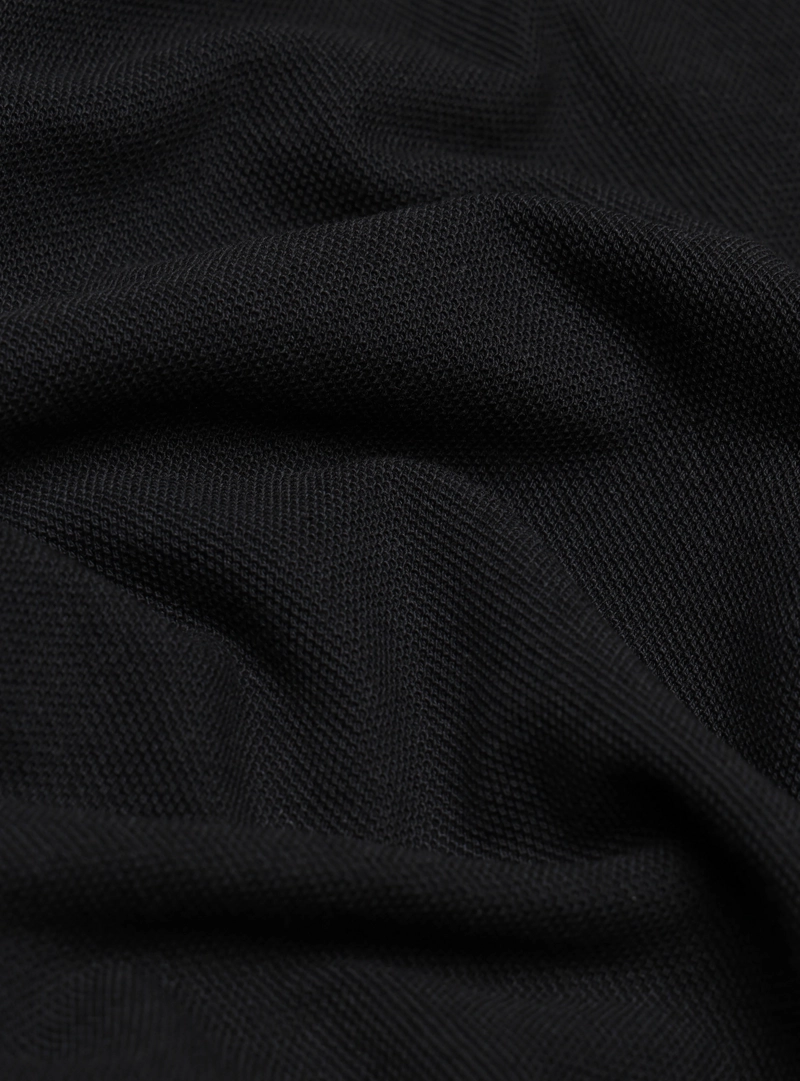 POLERA PIQUE REGULAR FIT NEGRO ARROW - 6