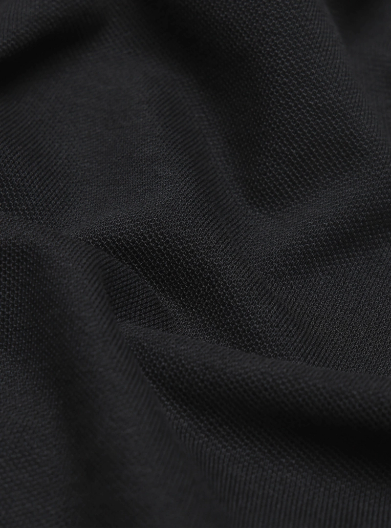 POLERA PIQUE REGULAR FIT NEGRO ARROW - 6