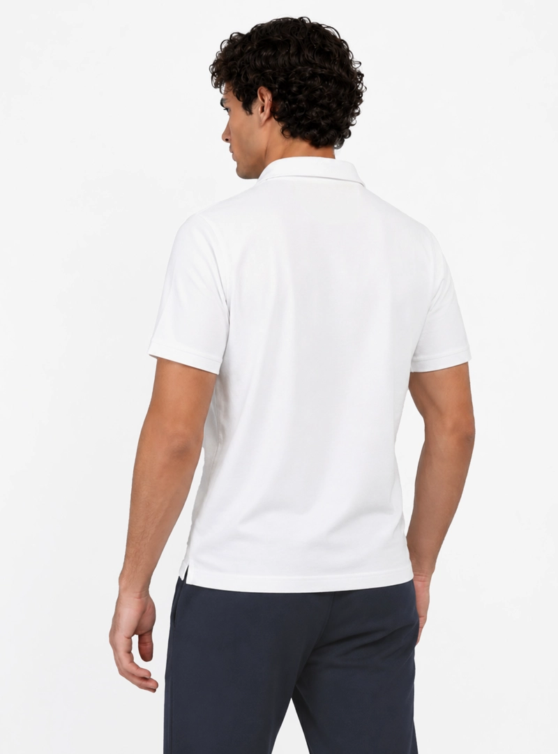 POLERA ABOTONADA REGULAR FIT BLANCO ARROW - 2