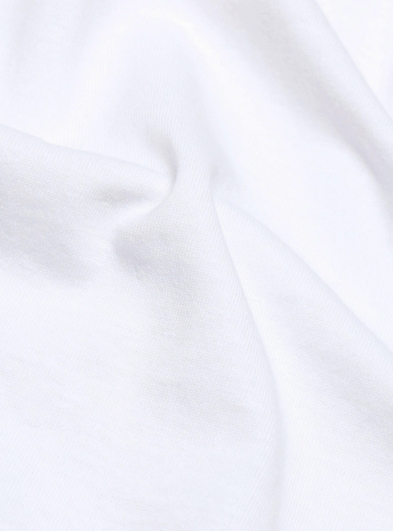POLERA ALGODON LISA REGULAR FIT BLANCO ARROW - 6