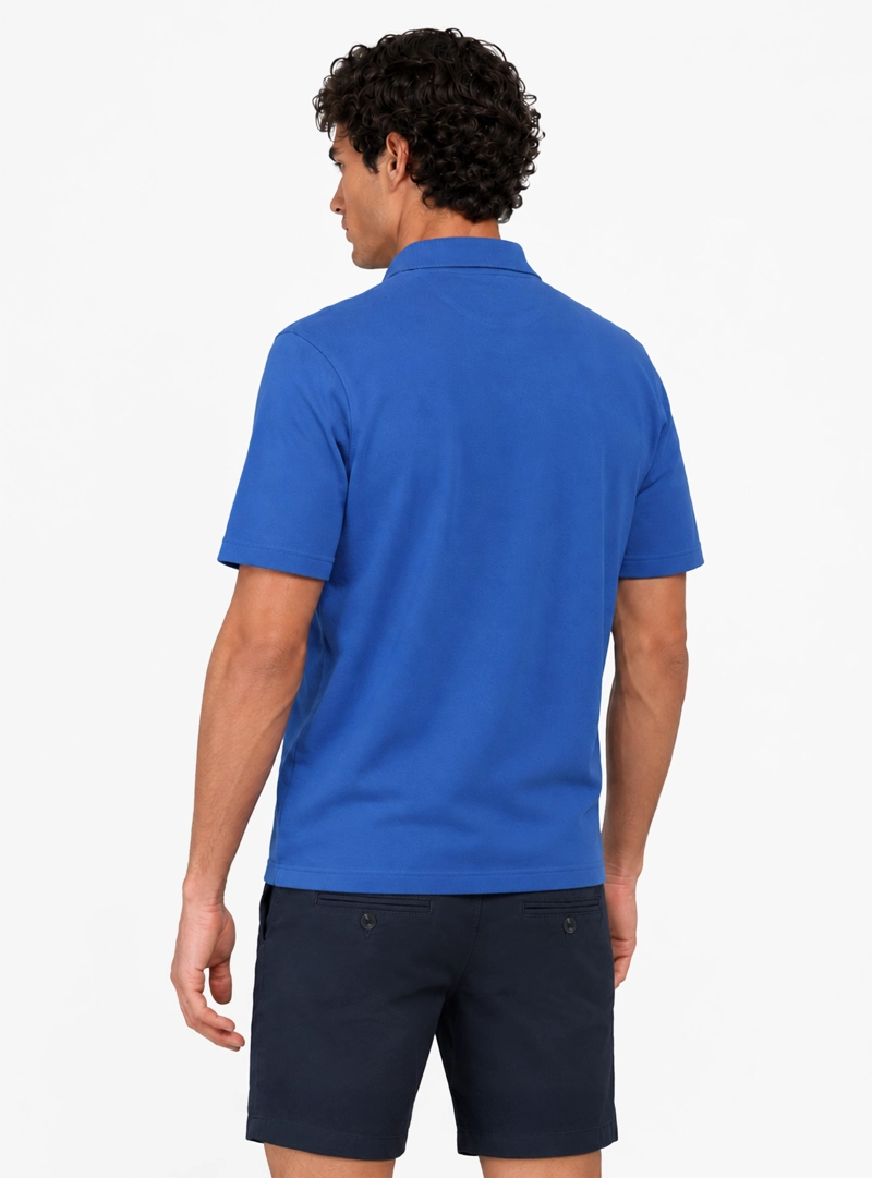 POLERA PIQUE REGULAR FIT AZUL CLARO ARROW - 2