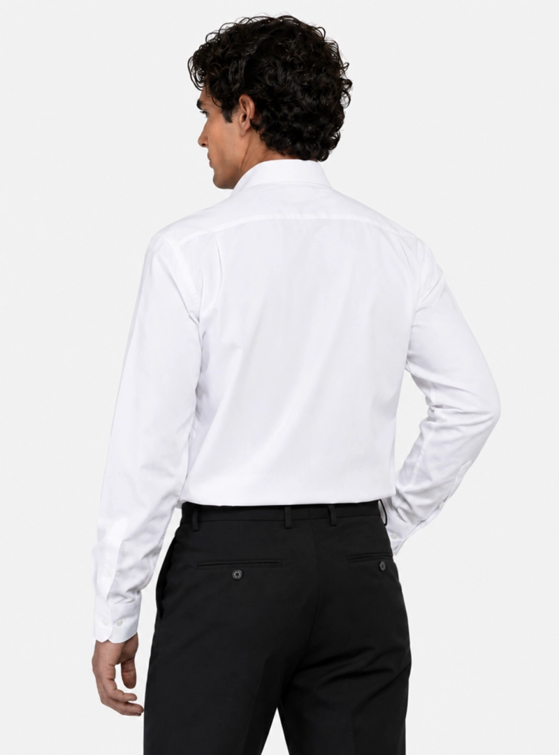 CAMISA FORMAL TEXTURADA TAILORED FIT BLANCO ARROW - 2