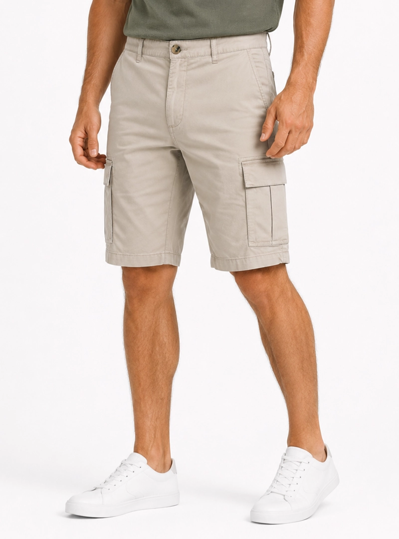BERMUDA CARGO SPANDEX REGULAR FIT ARENA ARROW - 1