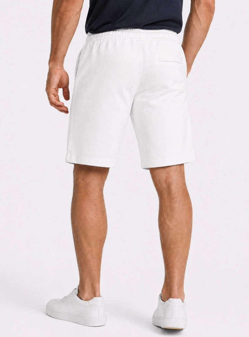 BERMUDA SPANDEX REGULAR FIT CREMA ARROW - 2