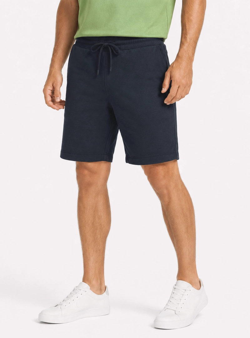 BERMUDA SPANDEX REGULAR FIT AZUL MARINO ARROW - 1