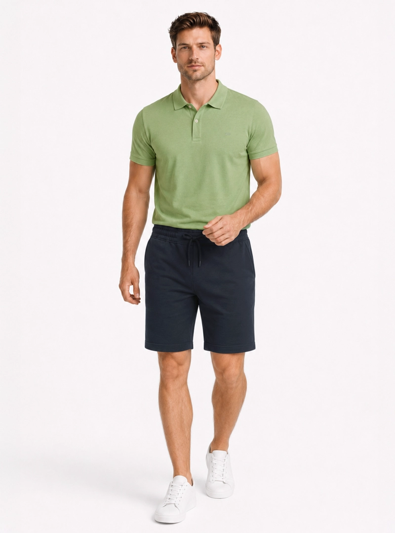 BERMUDA SPANDEX REGULAR FIT AZUL MARINO ARROW - 4