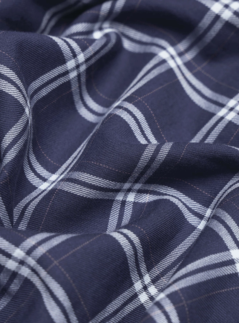 CAMISA A CUADROS REGULAR FIT AZUL ARROW - 6