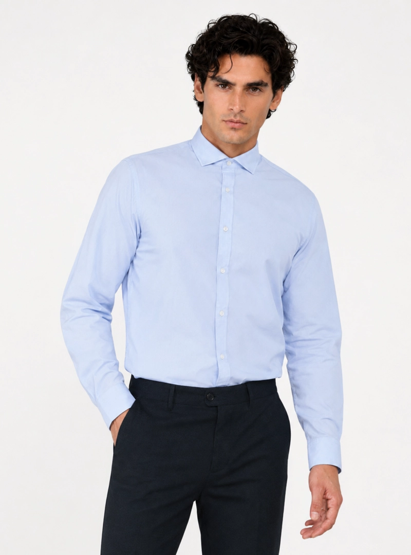 CAMISA FORMAL LISA TAILORED FIT CELESTE ARROW - 1