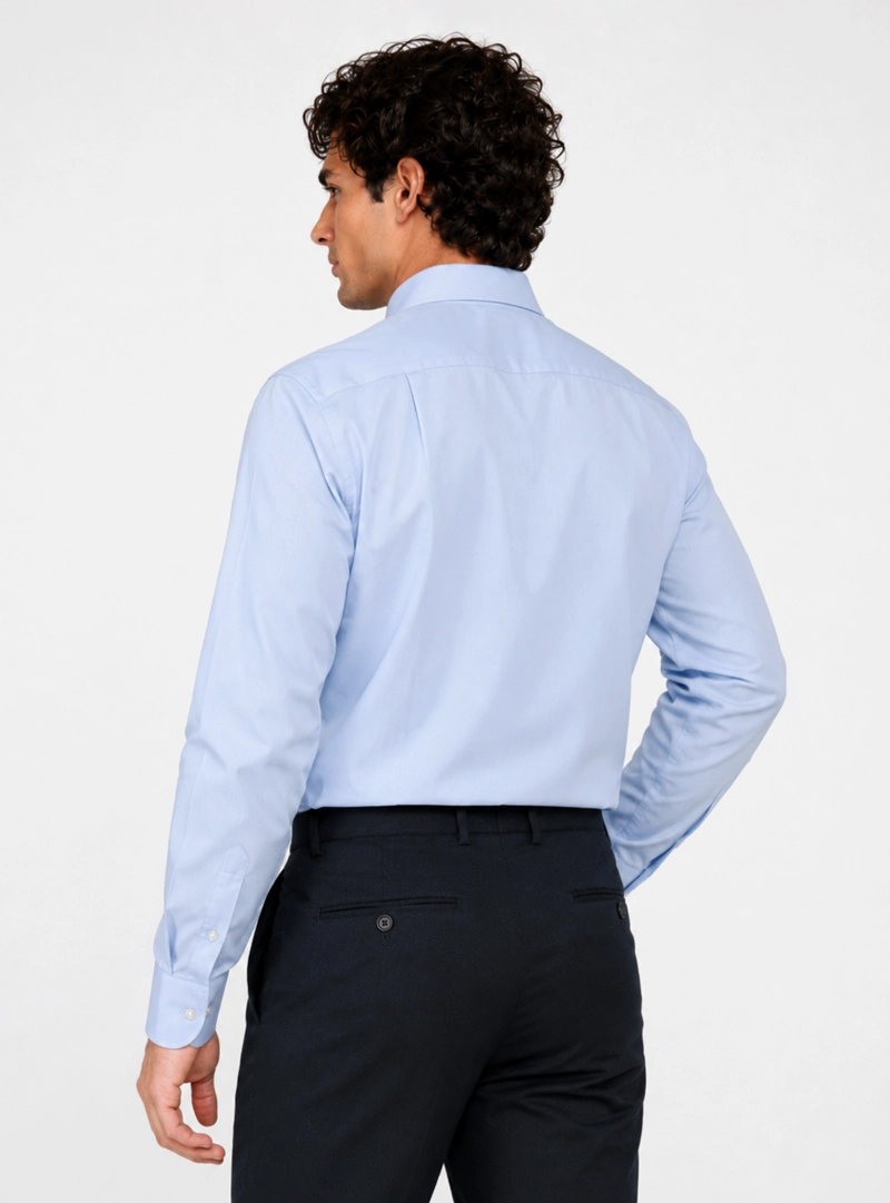 CAMISA FORMAL LISA TAILORED FIT CELESTE ARROW - 3