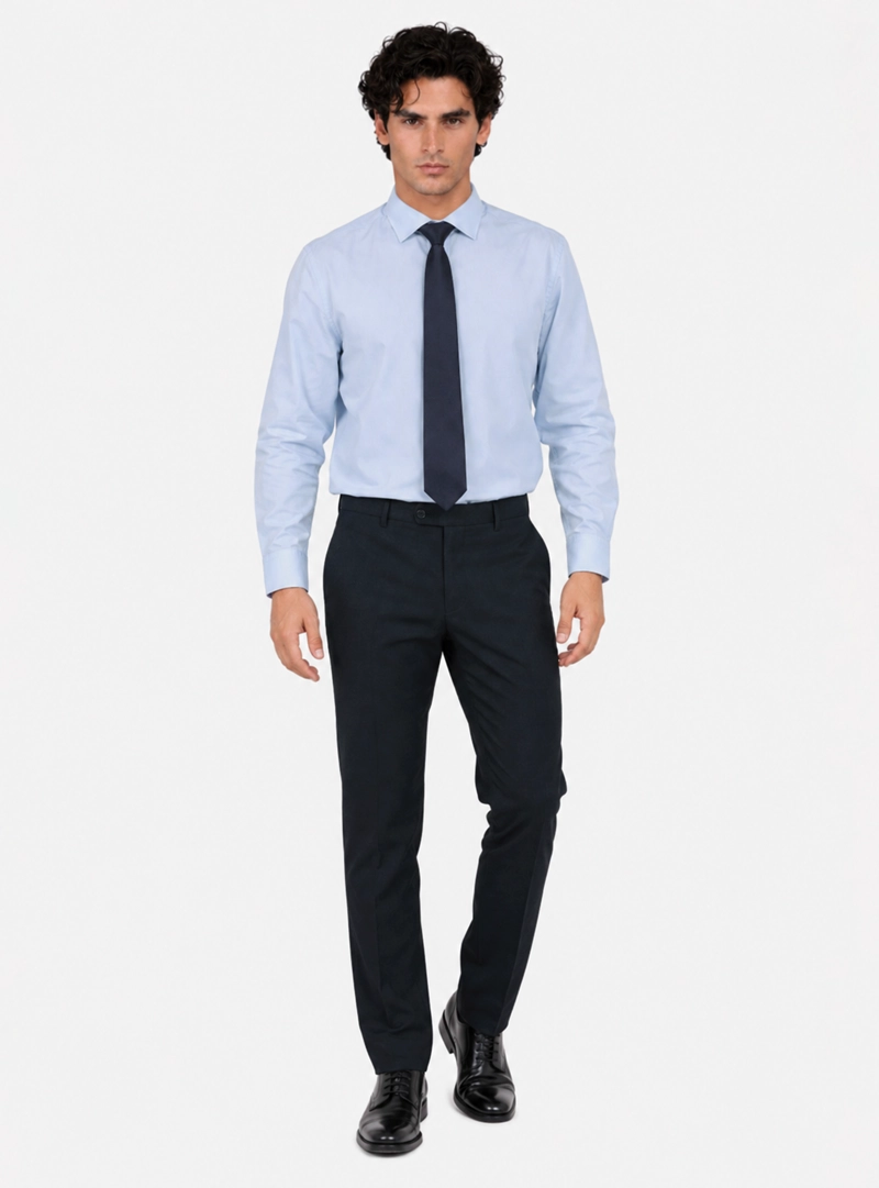 CAMISA FORMAL LISA TAILORED FIT CELESTE ARROW - 5