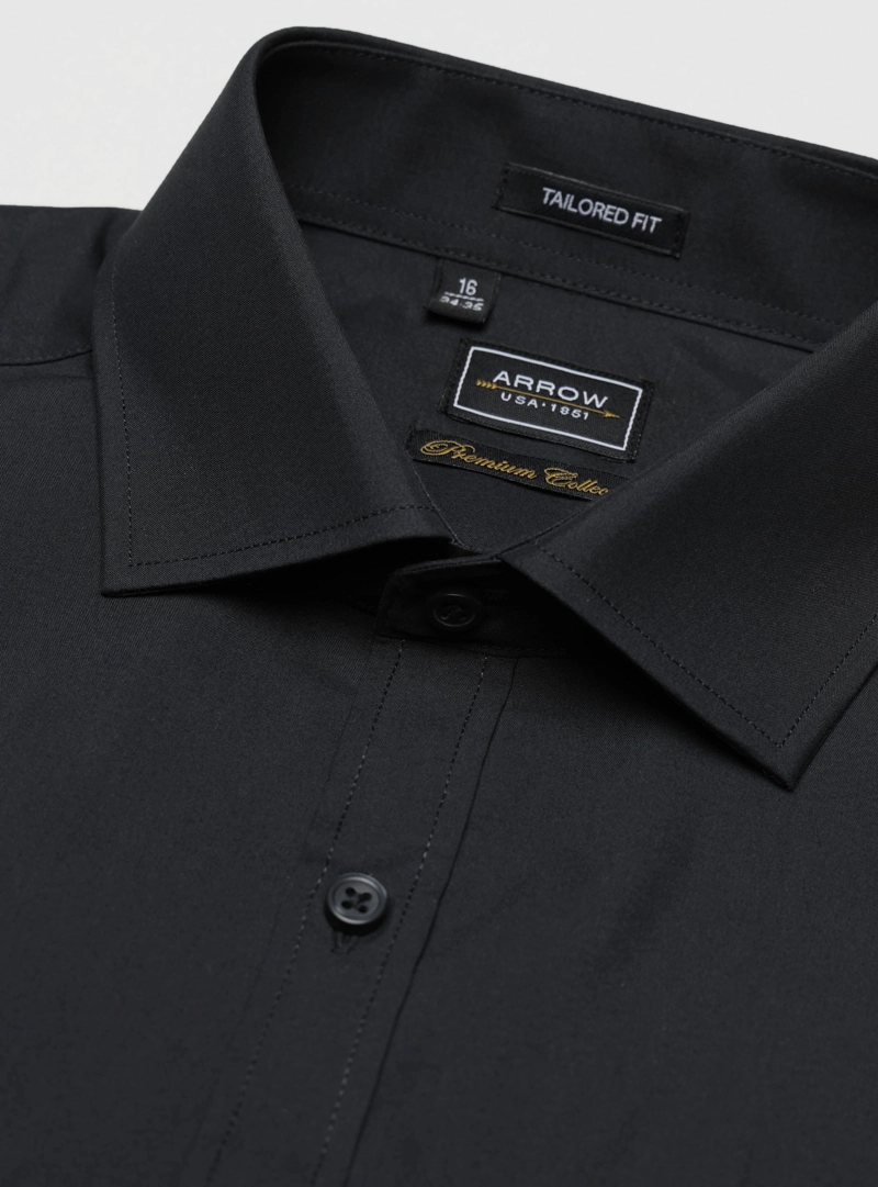 CAMISA FORMAL LISA TAILORED FIT NEGRO ARROW - 2