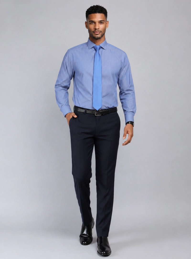 CAMISA FORMAL A RAYAS VAN HEUSEN - 5