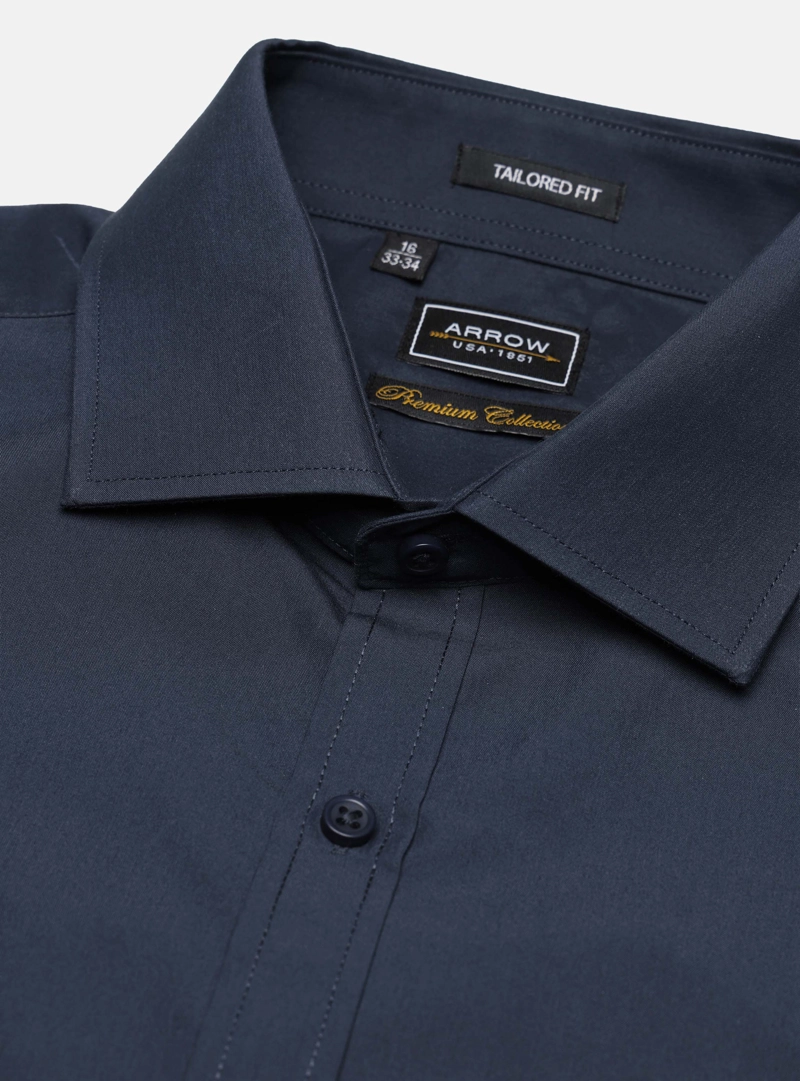 CAMISA FORMAL LISA TAILORED FIT AZUL ARROW - 2
