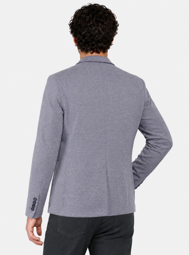 BLAZER TEXTURADO FLEX TAILORED FIT AZUL ARROW - 2