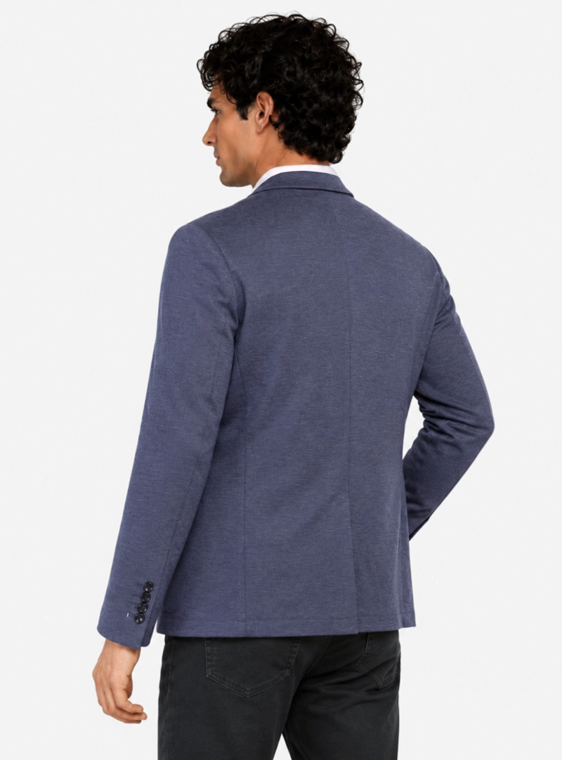 BLAZER FLEX FANTASIA TAILORED FIT AZUL MARINO ARROW - 2