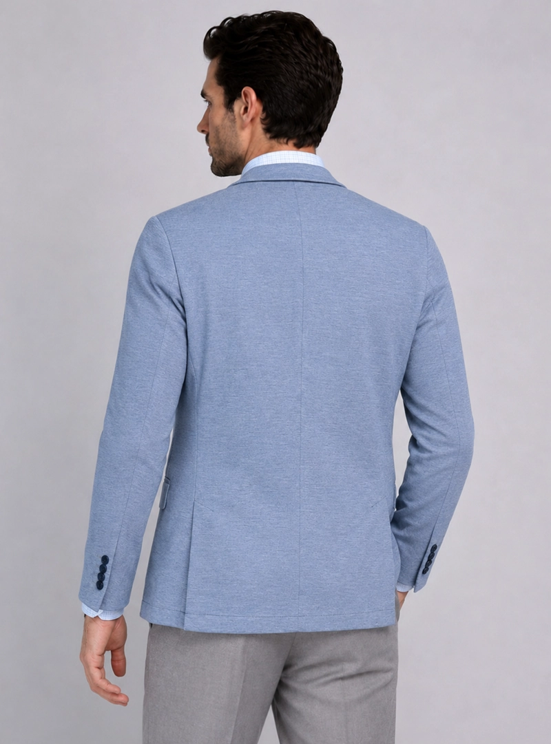 BLAZER POLI VISCOSA SPANDEX TAILORED FIT DENIM VAN HEUSEN - 2