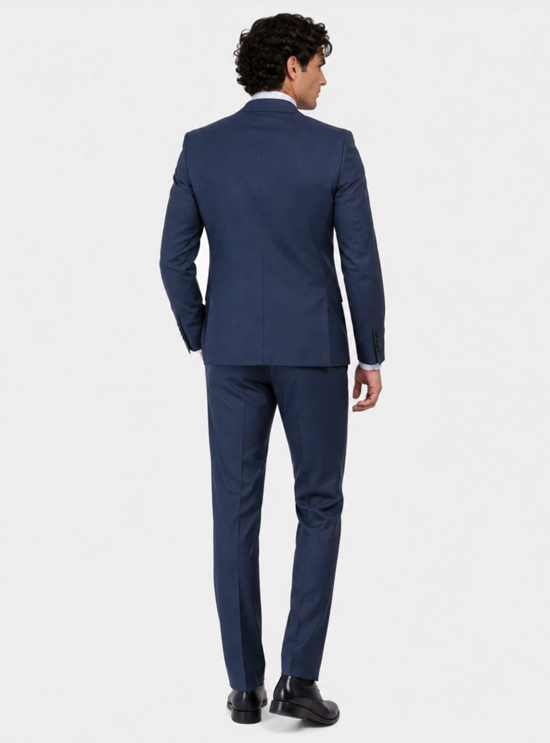 TRAJE POLI VISCOSA TAILORED FIT AZUL MARINO ARROW - 2