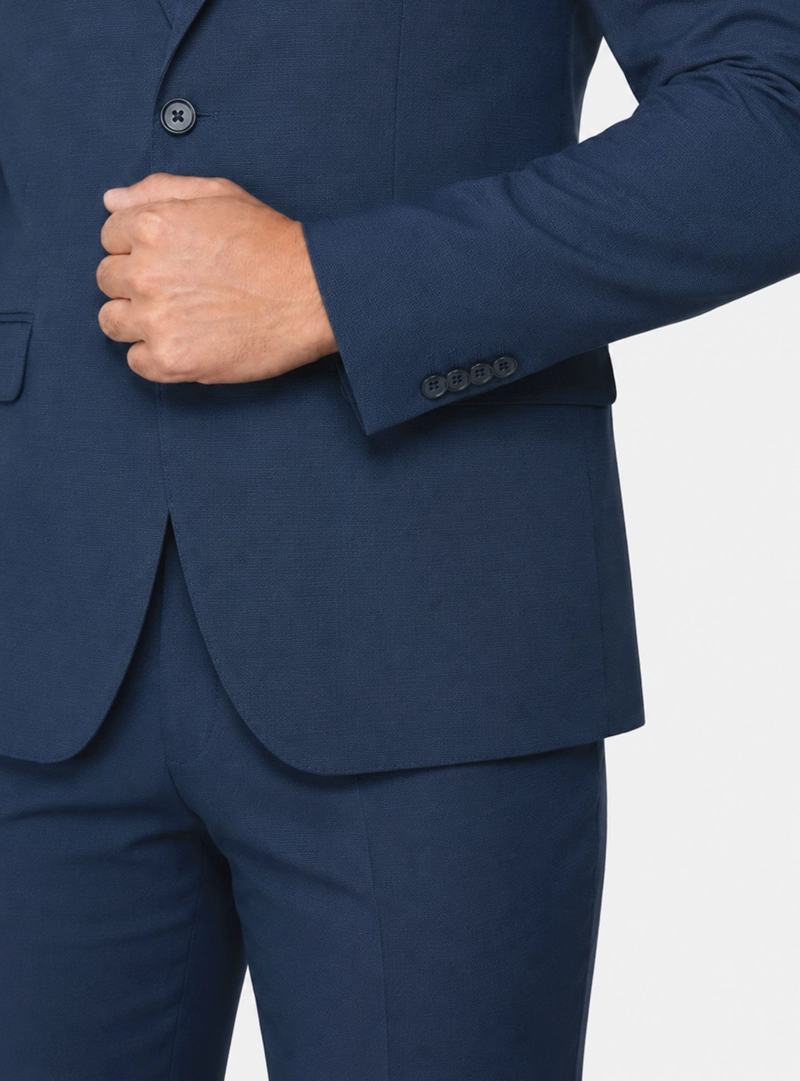TRAJE POLI VISCOSA TAILORED FIT AZUL MARINO ARROW - 5