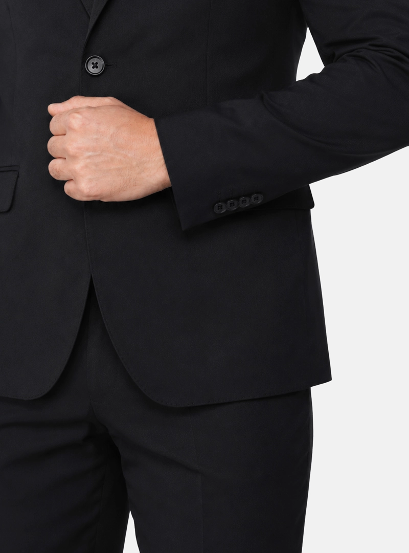 TRAJE POLI VISCOSA TAILORED FIT NEGRO ARROW - 5