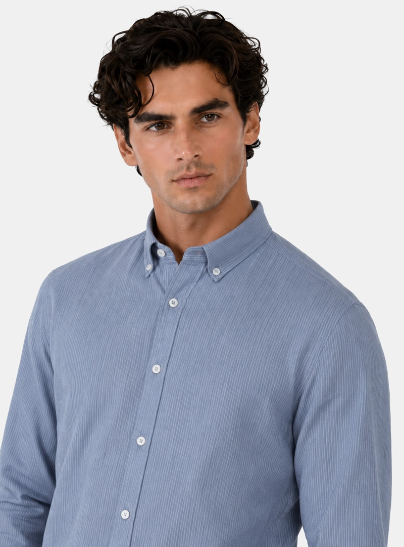 CAMISA A RAYAS REGULAR FIT DENIM ARROW - 3