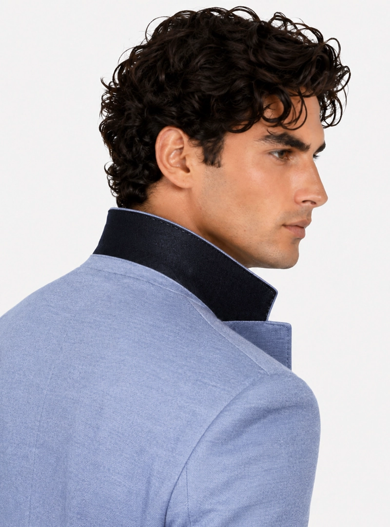 BLAZER FLEX FANTASIA TAILORED FIT CELESTE ARROW - 4