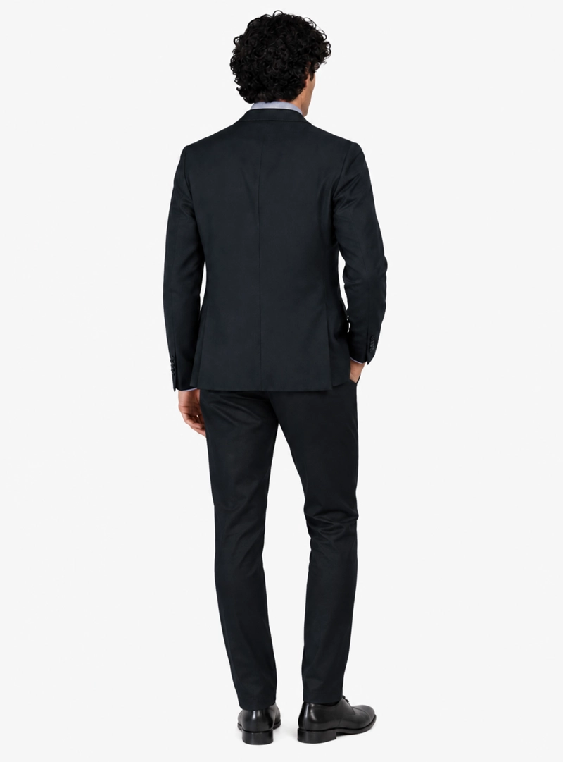 TRAJE POLI VISCOSA TAILORED FIT AZUL MARINO ARROW - 2