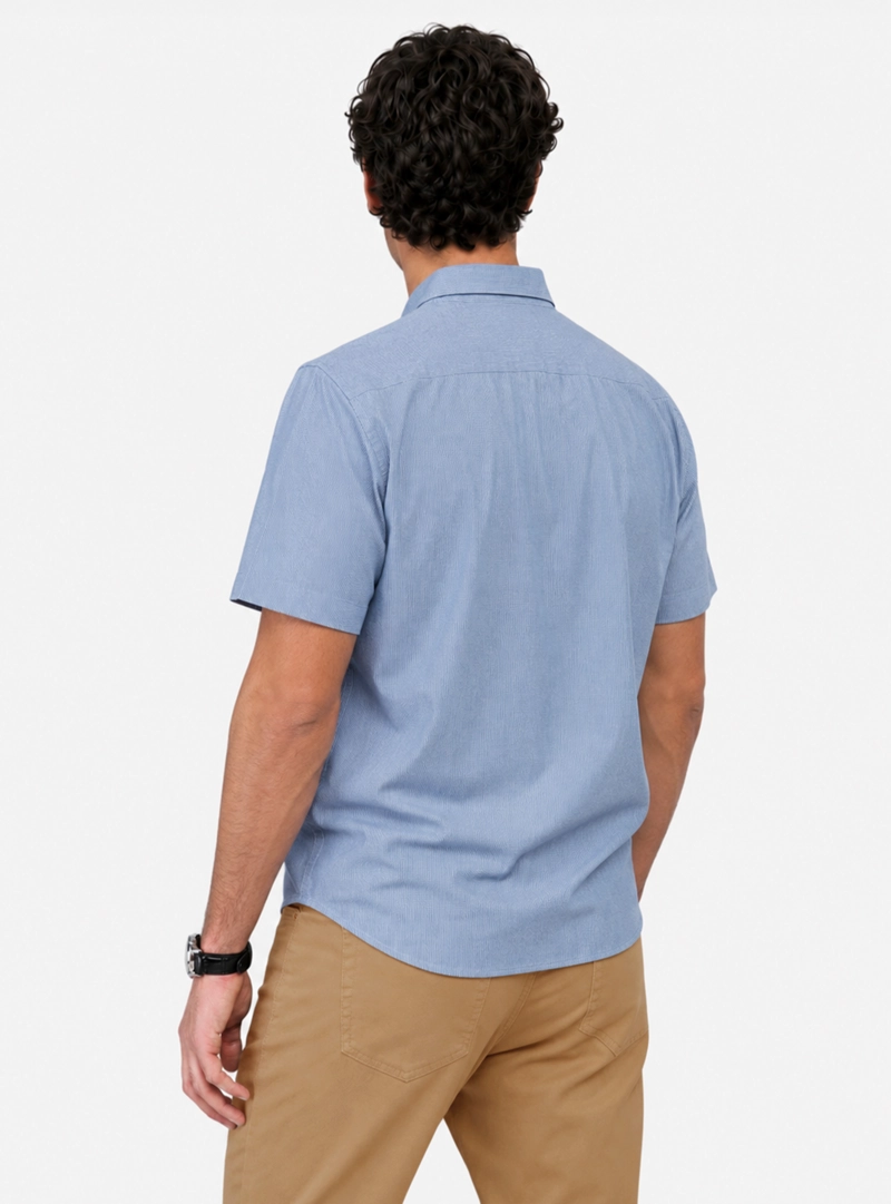 CAMISA A RAYAS REGULAR FIT DENIM ARROW - 2