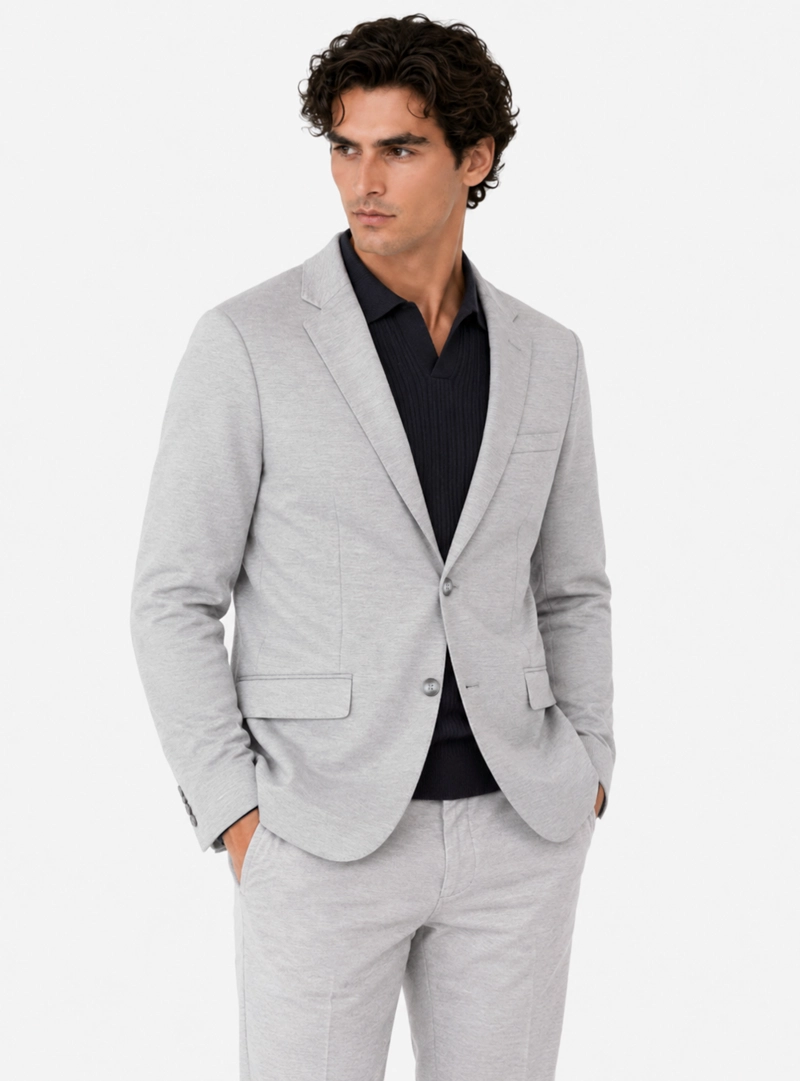 TRAJE POLI VISCOSA TAILORED FIT GRIS ARROW - 3