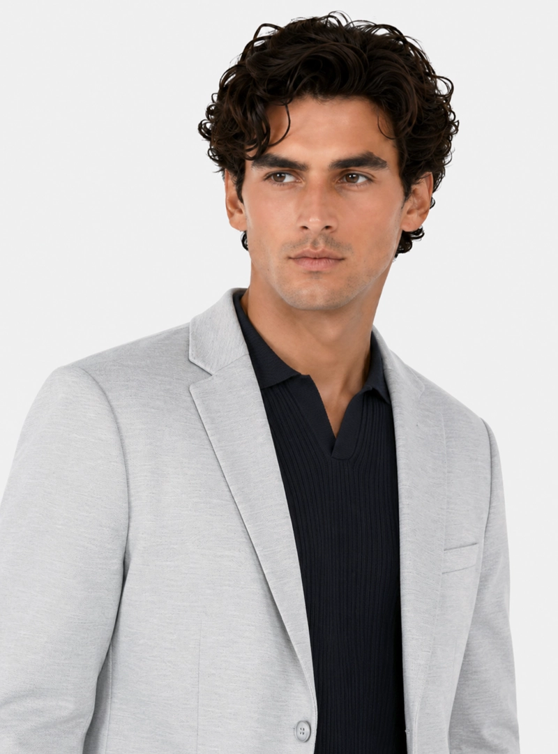 TRAJE POLI VISCOSA TAILORED FIT GRIS ARROW - 4