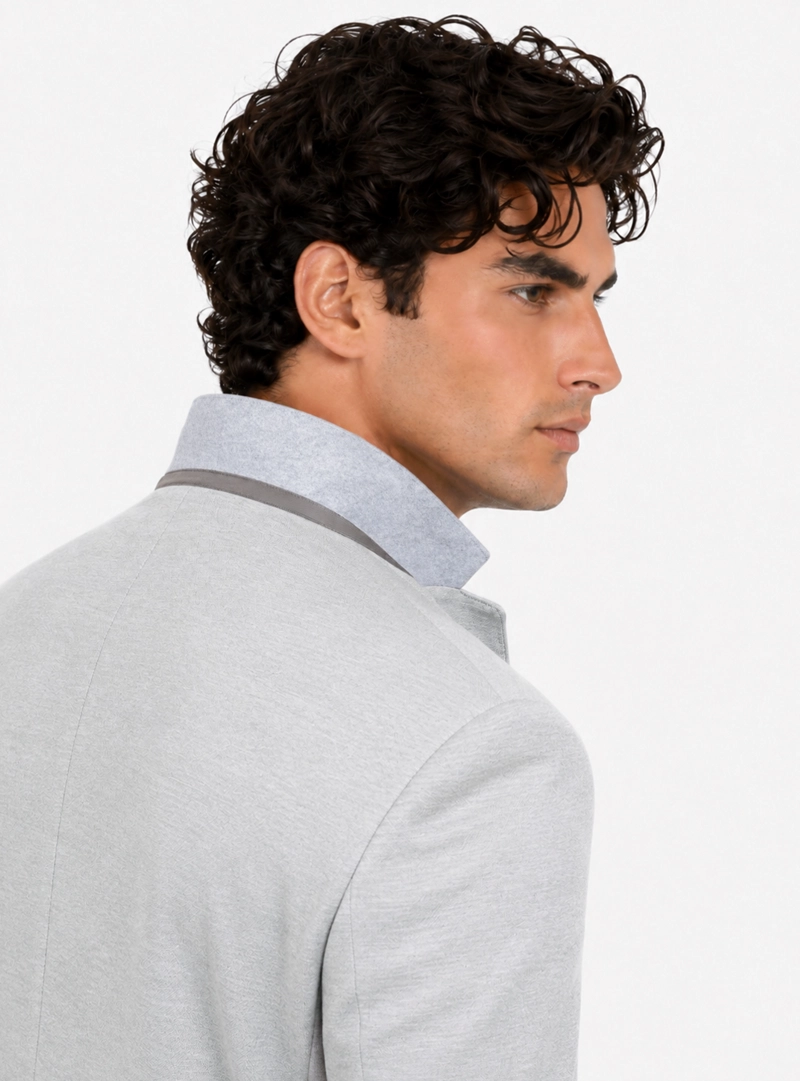 TRAJE POLI VISCOSA TAILORED FIT GRIS ARROW - 5