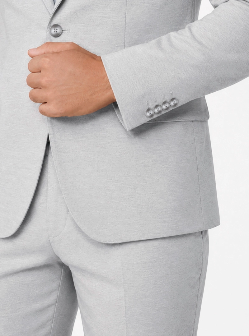TRAJE POLI VISCOSA TAILORED FIT GRIS ARROW - 6