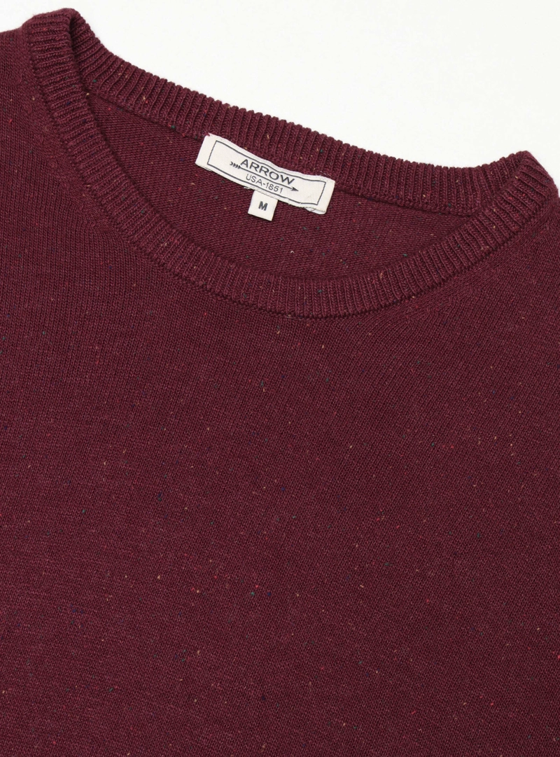 SWEATER CUELLO REDONDO REGULAR FIT BURDEO ARROW - 5